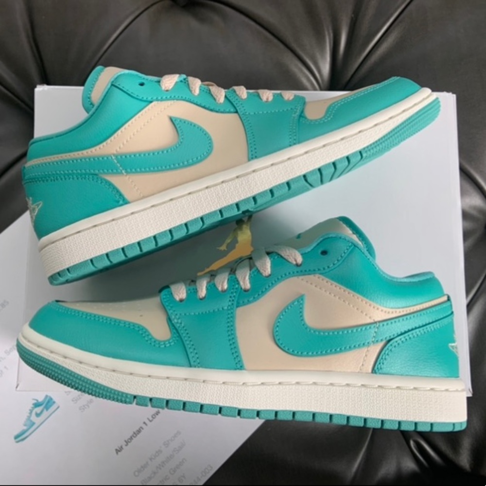 WOMENS Jordan 1 Low 🐠 Tropical Teal
